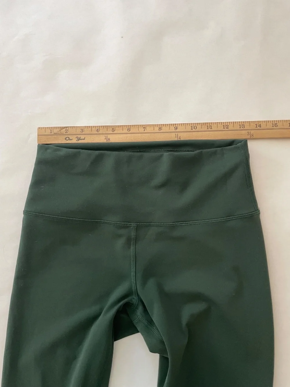 Lululemon Wunder Train High Rise Tight 25” Leggings, Dark Green, Women's 10